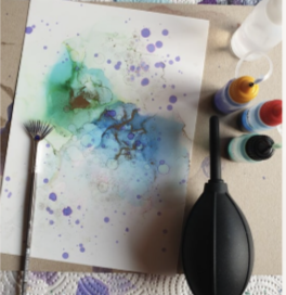 Alcohol-Ink Basic Workshop für Erwachsene