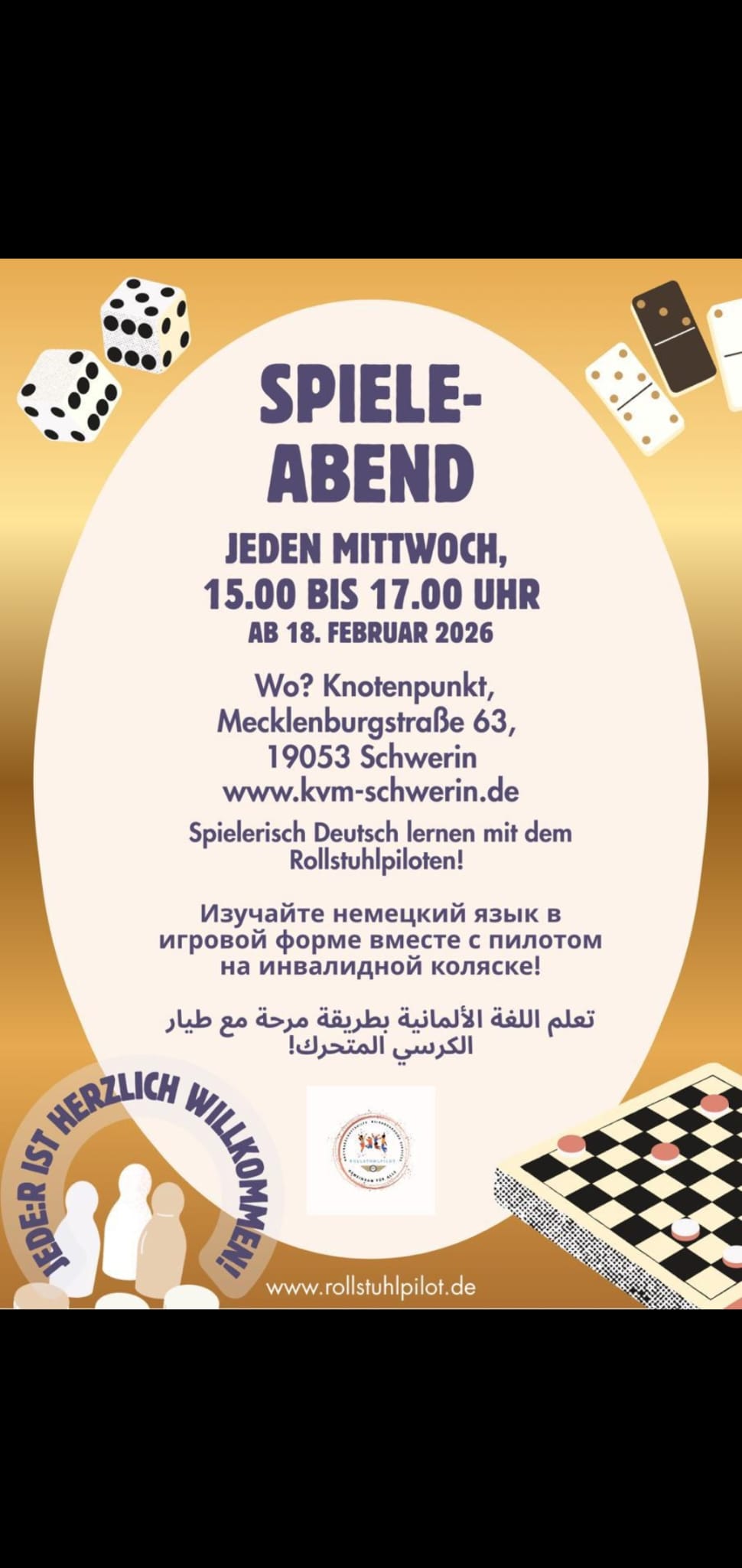 Spielenachmittage mit ukrainischen Frauen