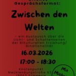 Zwischen den Welten- ein Austausch zum Thema Zugehörigkeit bei