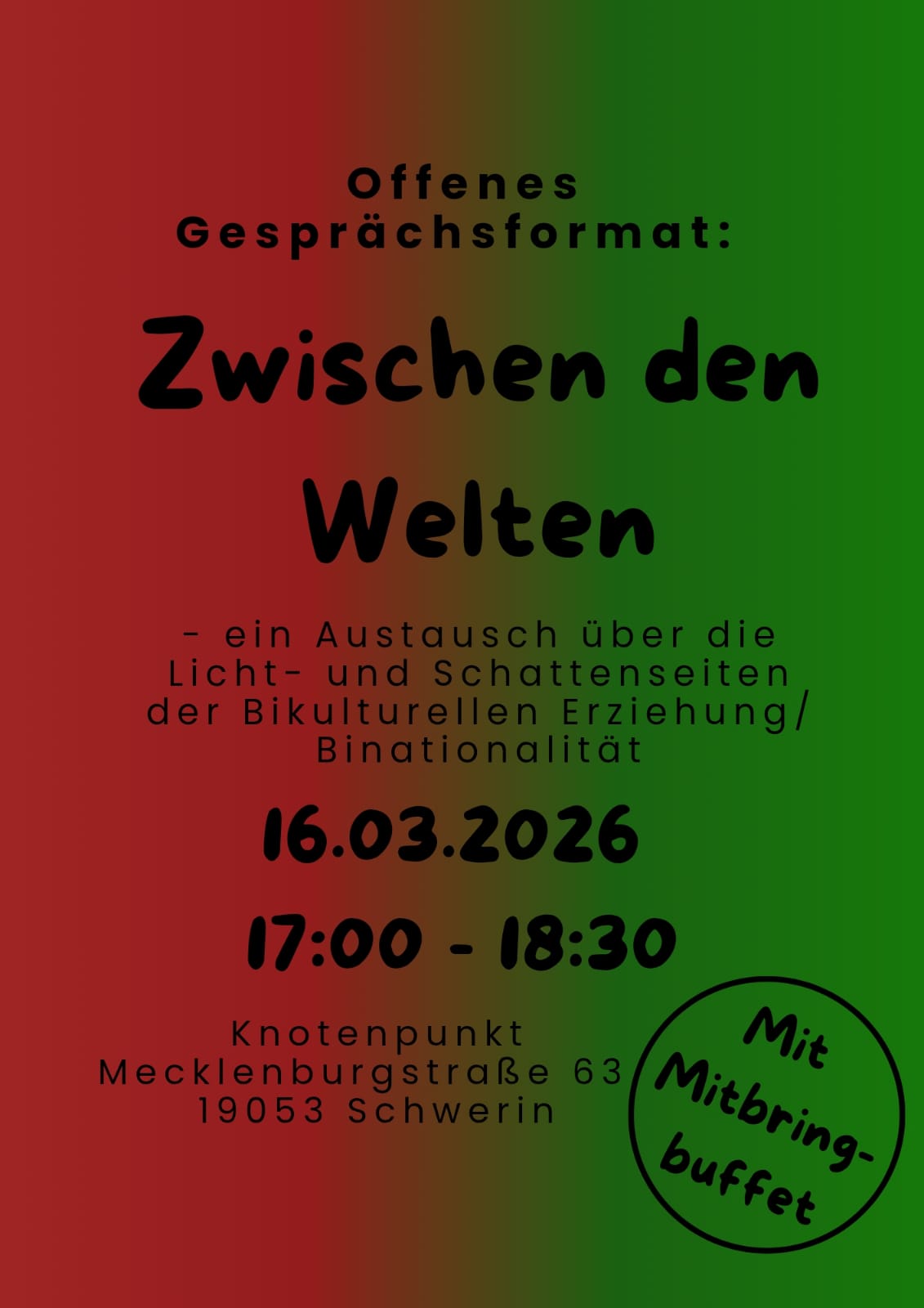 Zwischen den Welten- ein Austausch zum Thema Zugehörigkeit bei