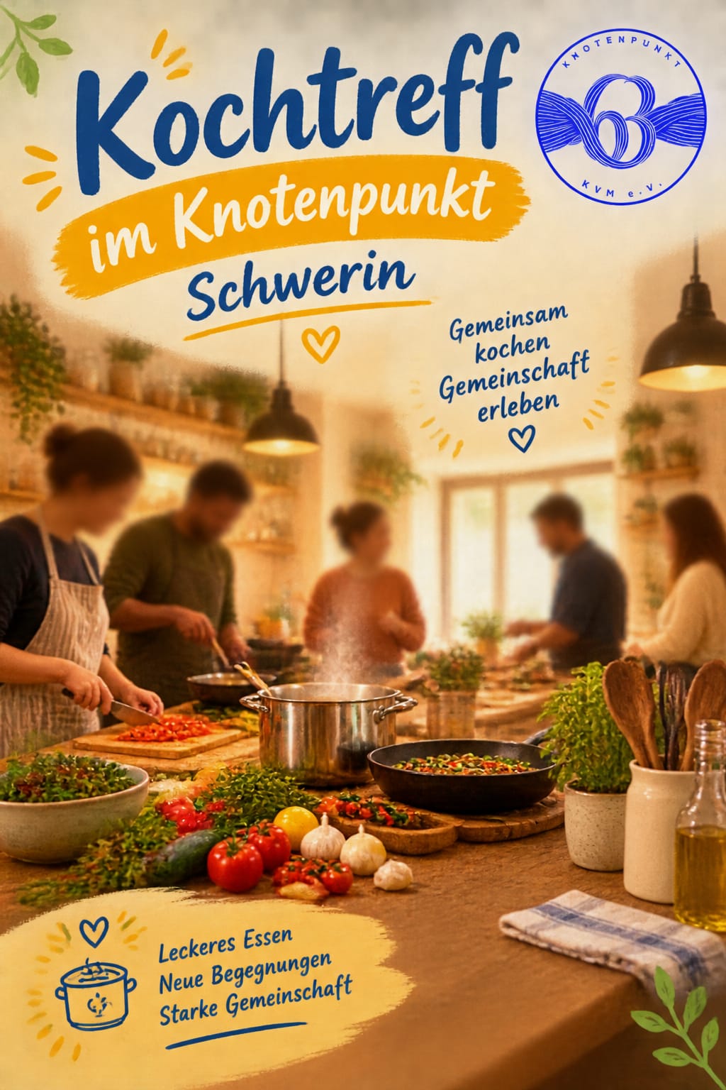 Kochtreff im Knotenpunkt