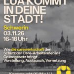 erstes LUA Community Treffen (Liga für unbezahlte Arbeit)