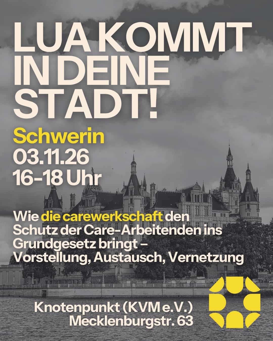 erstes LUA Community Treffen (Liga für unbezahlte Arbeit)