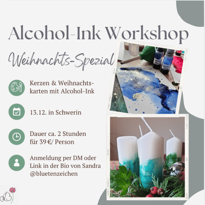 Alcohol-Ink Weihnachts-Special